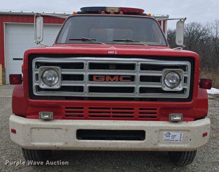 image for item DO7765 1974 GMC 6000 Custom pumper fire truck