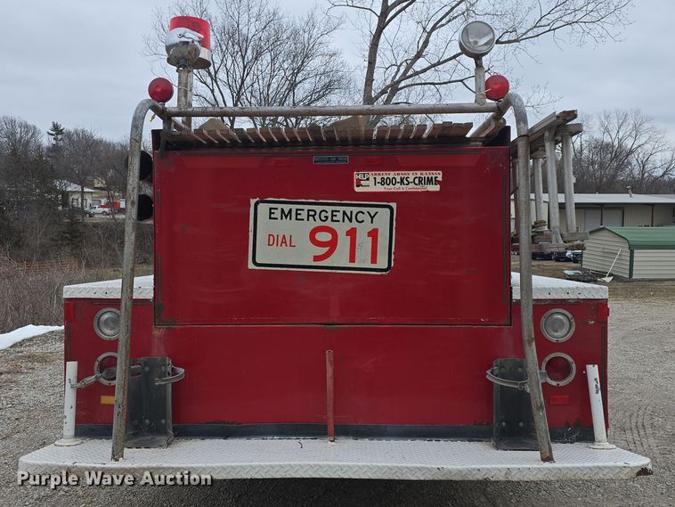 image for item DO7765 1974 GMC 6000 Custom pumper fire truck