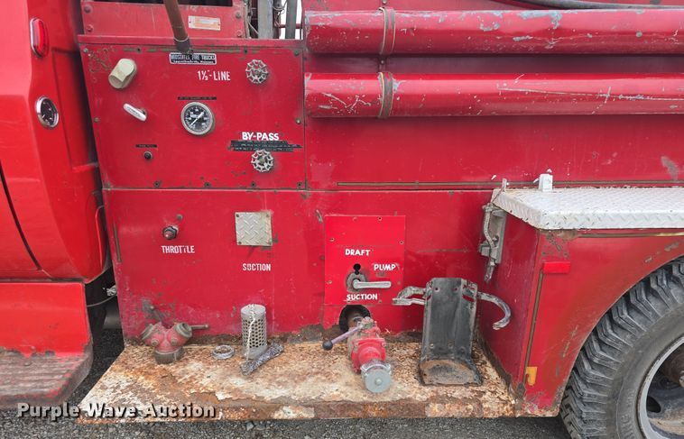 image for item DO7765 1974 GMC 6000 Custom pumper fire truck