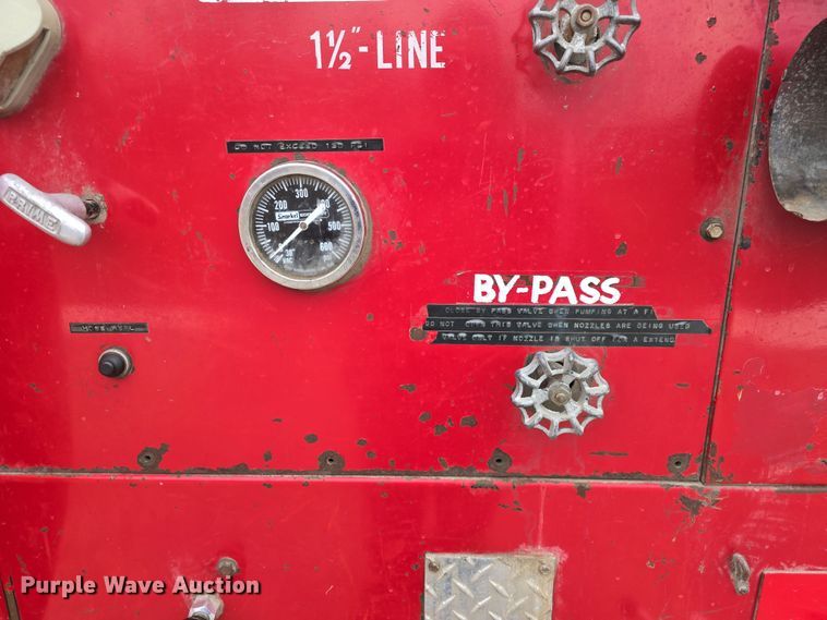 image for item DO7765 1974 GMC 6000 Custom pumper fire truck