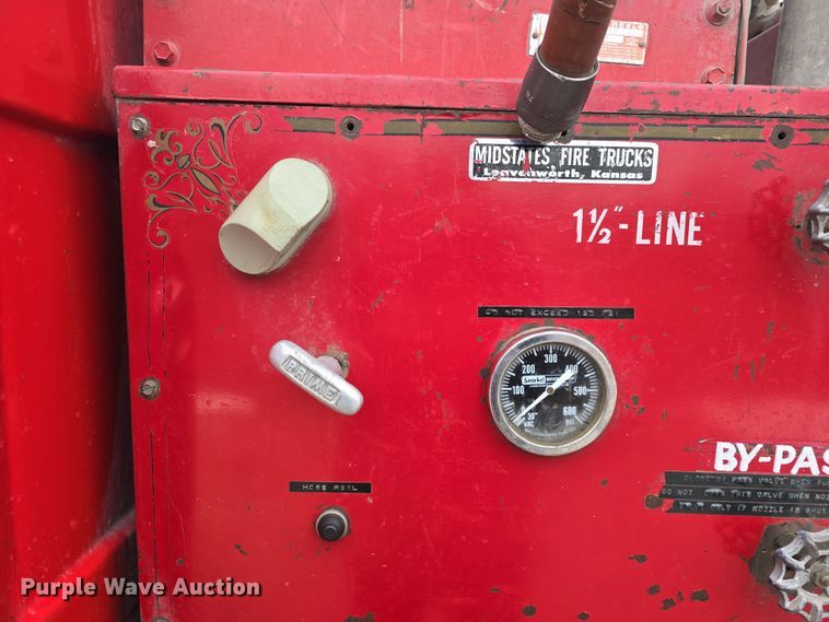 image for item DO7765 1974 GMC 6000 Custom pumper fire truck