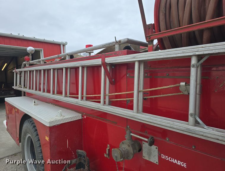 image for item DO7765 1974 GMC 6000 Custom pumper fire truck