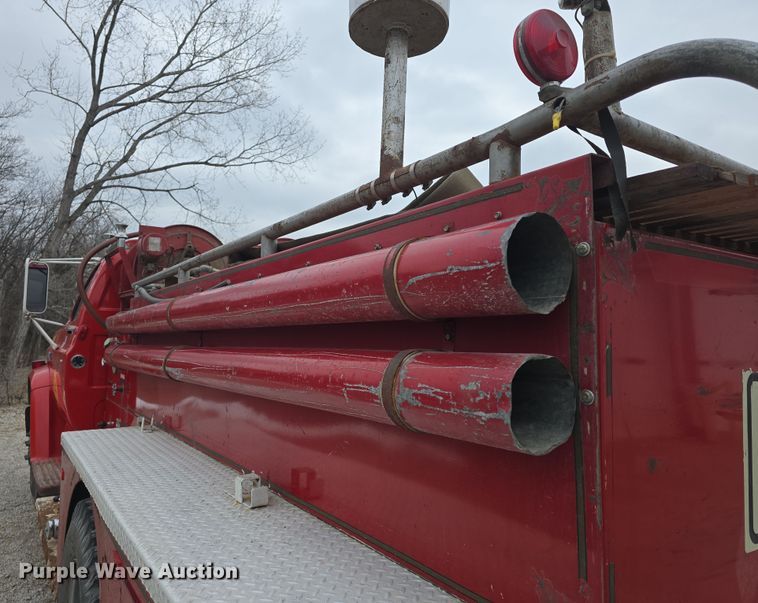 image for item DO7765 1974 GMC 6000 Custom pumper fire truck