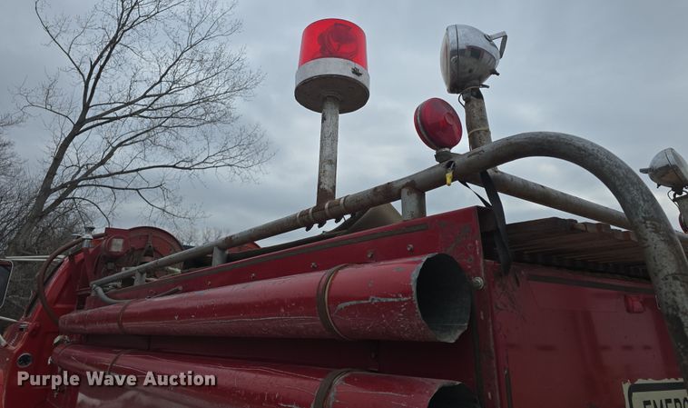 image for item DO7765 1974 GMC 6000 Custom pumper fire truck