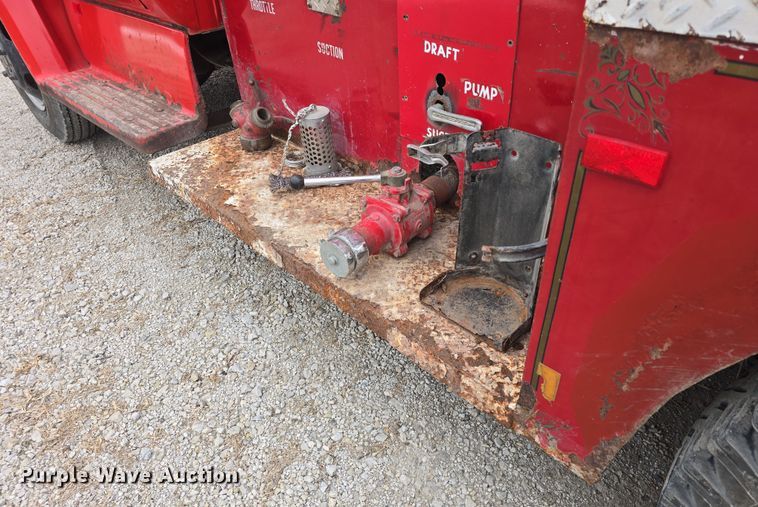 image for item DO7765 1974 GMC 6000 Custom pumper fire truck