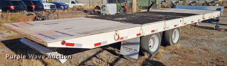 image for item DQ6393 2020 Overbilt tilt deck equipment trailer
