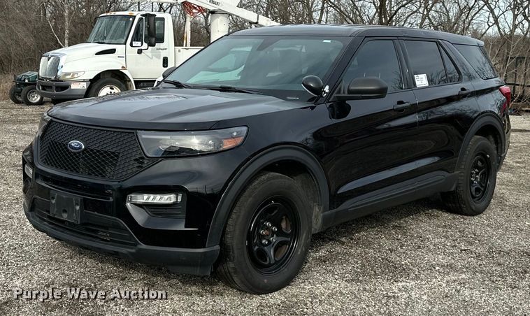 image for item DQ6606 2020 Ford Explorer Police Interceptor SUV