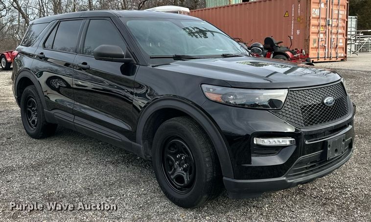 image for item DQ6606 2020 Ford Explorer Police Interceptor SUV