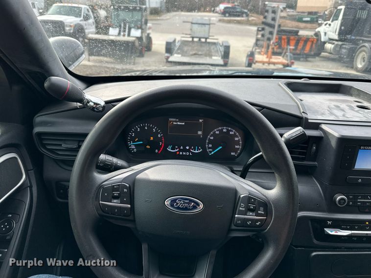 image for item DQ6606 2020 Ford Explorer Police Interceptor SUV