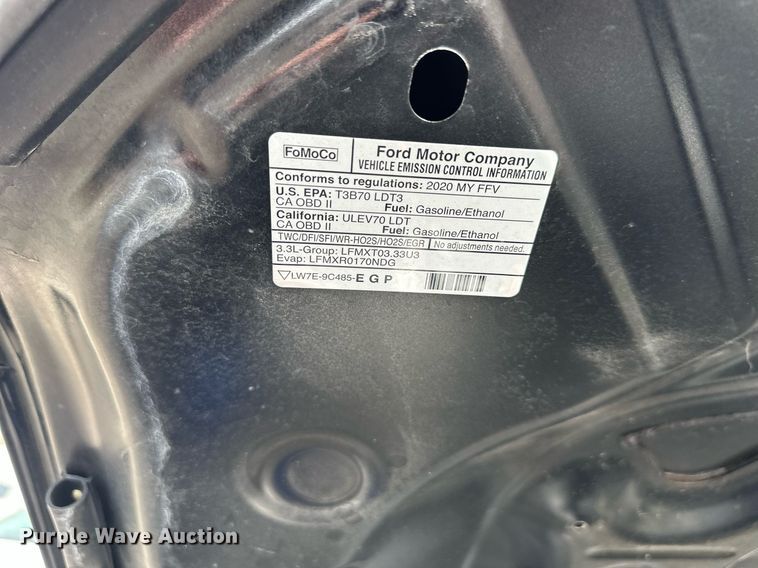 image for item DQ6606 2020 Ford Explorer Police Interceptor SUV