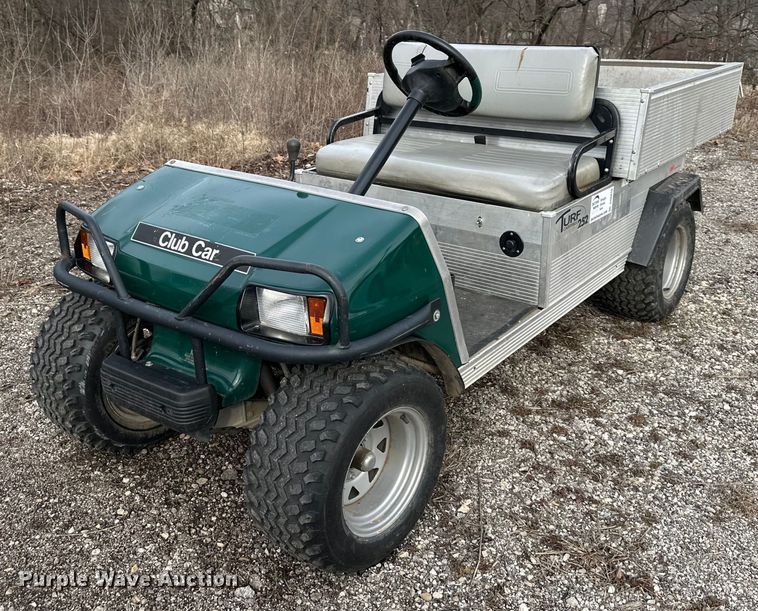 image for item DQ6610 Club Car Turf Carryall 252 golf cart