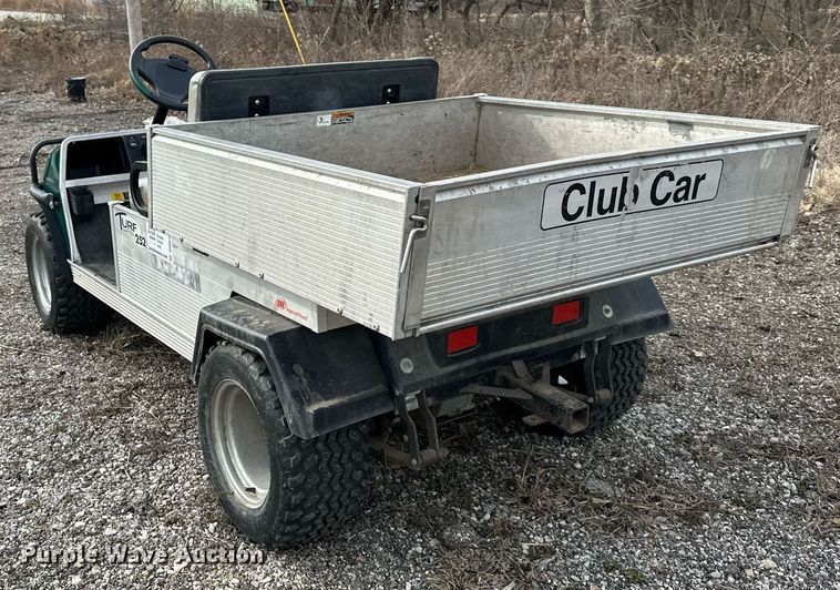 image for item DQ6610 Club Car Turf Carryall 252 golf cart