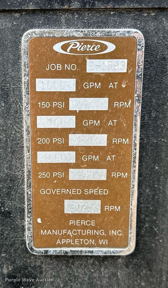 image for item DR2740 1982 Ford 8000 pumper fire truck