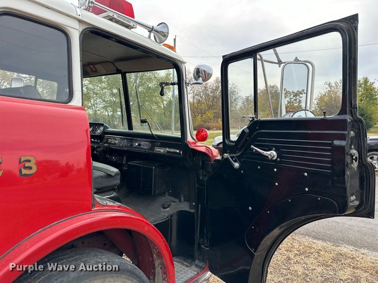 image for item DR2740 1982 Ford 8000 pumper fire truck