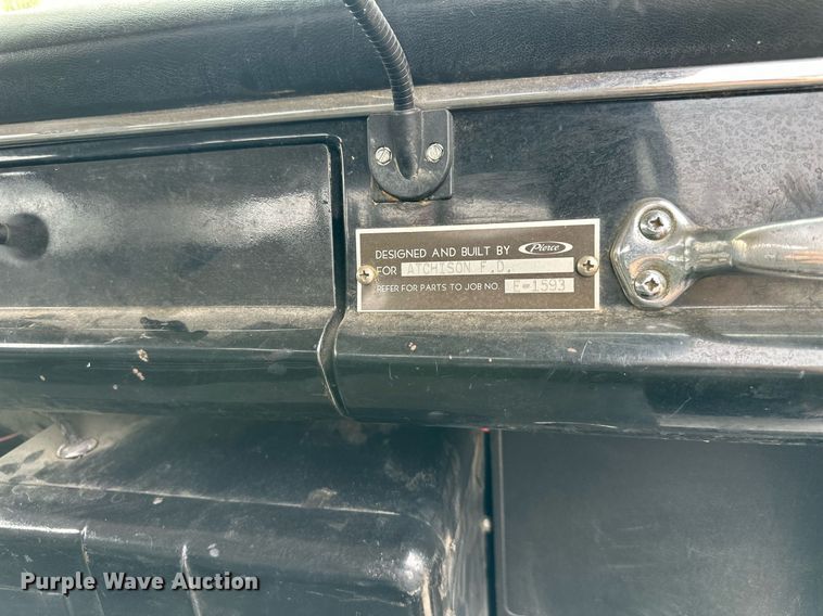 image for item DR2740 1982 Ford 8000 pumper fire truck