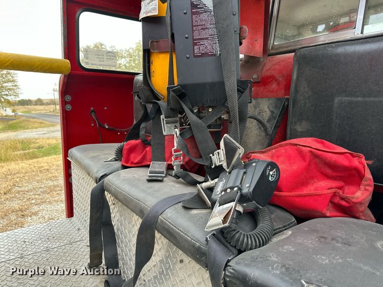 image for item DR2740 1982 Ford 8000 pumper fire truck