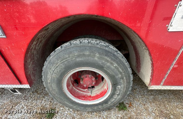 image for item DR2740 1982 Ford 8000 pumper fire truck