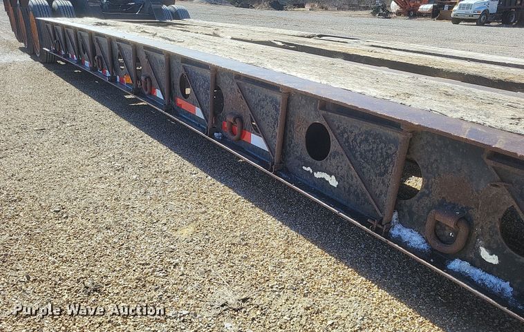 image for item DS5207 1997 Dakota Trail-Eze DG5022H3 lowboy equipment trailer