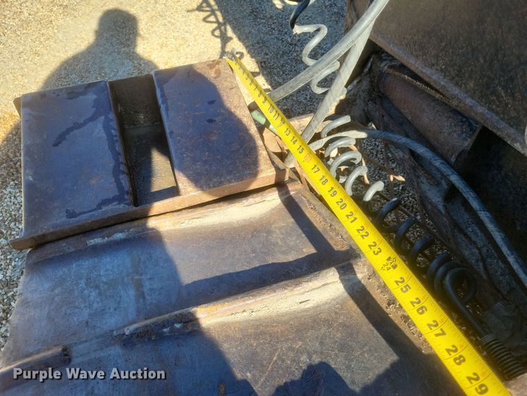 image for item DS5207 1997 Dakota Trail-Eze DG5022H3 lowboy equipment trailer