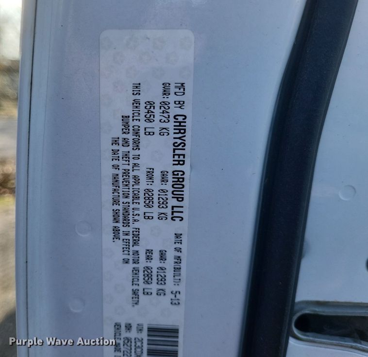 image for item DS5239 2013 Dodge Charger Police 