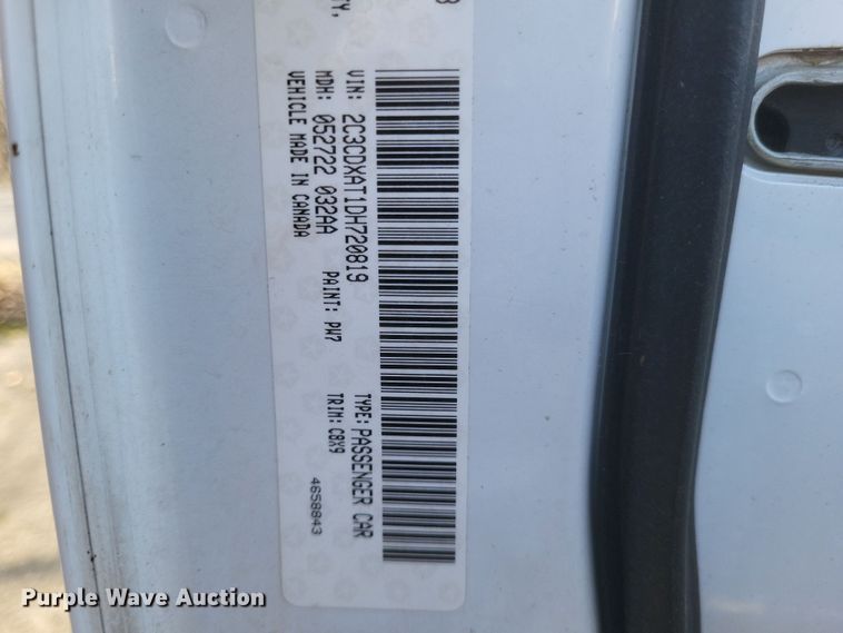 image for item DS5239 2013 Dodge Charger Police 