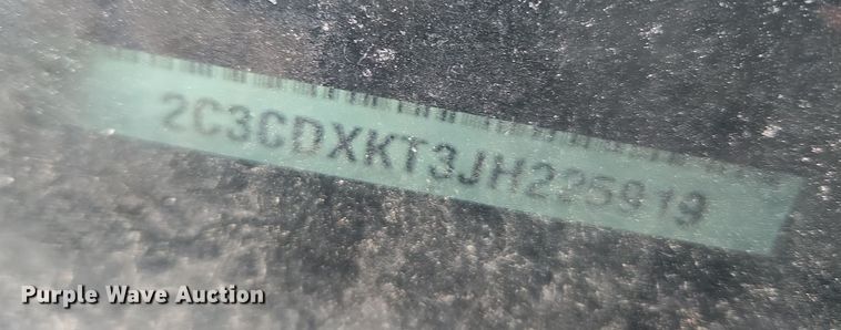 image for item DT7038 2018 Dodge Charger Police 