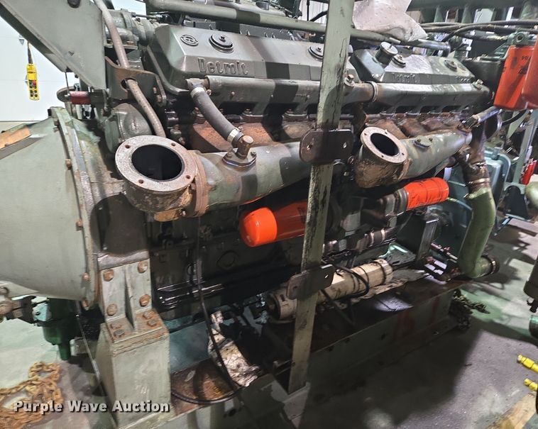 image for item DV1259 Detroit Diesel 16V71 engine