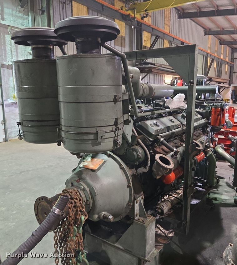 image for item DV1259 Detroit Diesel 16V71 engine