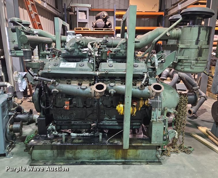 image for item DV1259 Detroit Diesel 16V71 engine