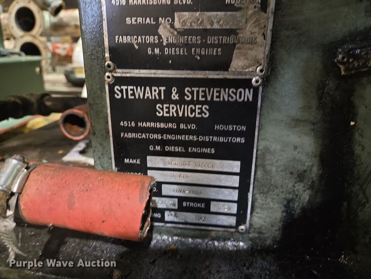 image for item DV1259 Detroit Diesel 16V71 engine