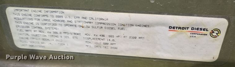 image for item DV1260 Detroit Diesel Series 60 engine