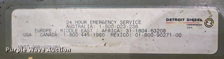 image for item DV1260 Detroit Diesel Series 60 engine