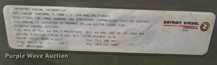 image for item DV1262 Detroit Diesel Series 60 engine