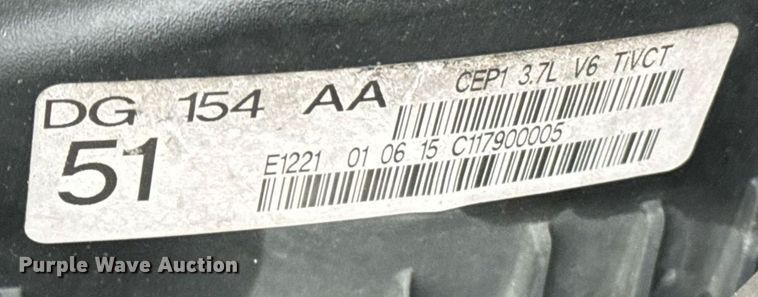 image for item DW1805 2015 Ford Transit 150 van