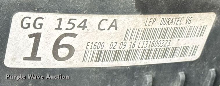 image for item DW1807 2017 Ford Transit 150 van