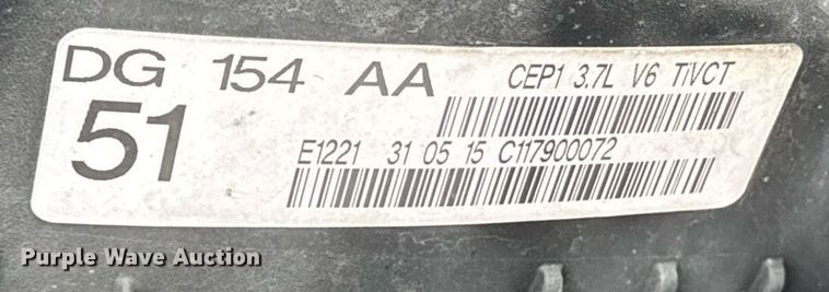 image for item DW1808 2015 Ford Transit 150 van