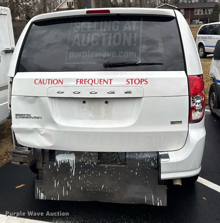 image for item DW1810 2016 Dodge Grand Caravan handicap accessible van
