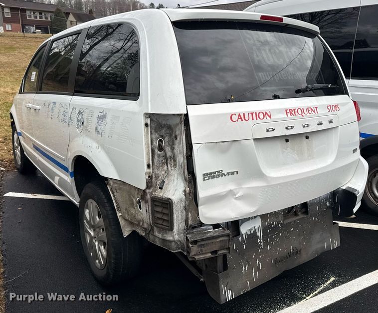 image for item DW1810 2016 Dodge Grand Caravan handicap accessible van