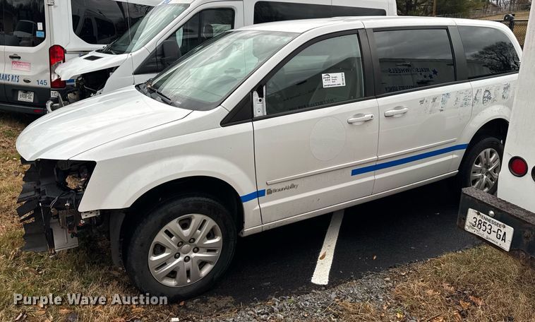 image for item DW1810 2016 Dodge Grand Caravan handicap accessible van