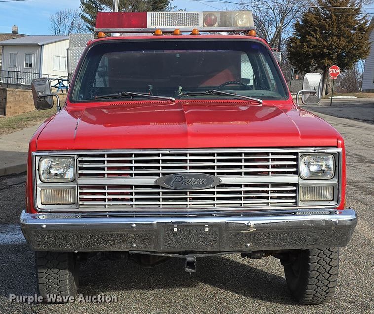 image for item DW3094 1983 Chevrolet Custom Deluxe 30 pumper fire truck