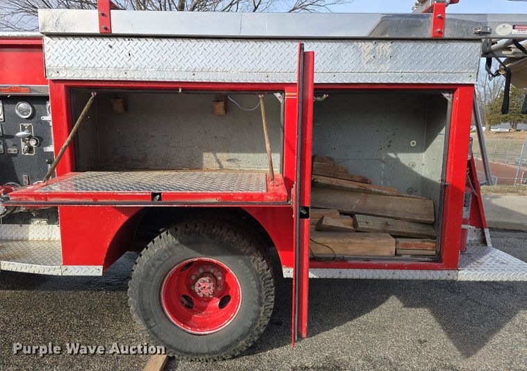 image for item DW3094 1983 Chevrolet Custom Deluxe 30 pumper fire truck