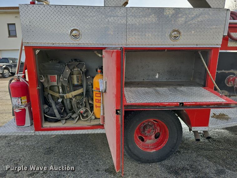 image for item DW3094 1983 Chevrolet Custom Deluxe 30 pumper fire truck