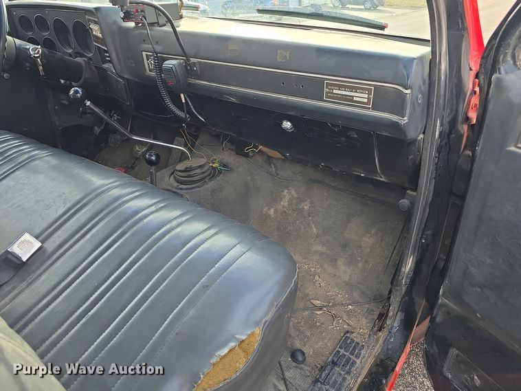 image for item DW3094 1983 Chevrolet Custom Deluxe 30 pumper fire truck