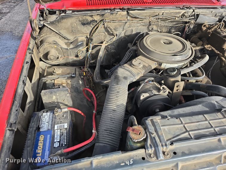 image for item DW3094 1983 Chevrolet Custom Deluxe 30 pumper fire truck