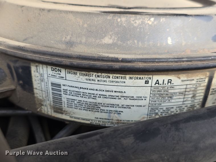 image for item DW3094 1983 Chevrolet Custom Deluxe 30 pumper fire truck