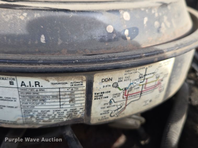 image for item DW3094 1983 Chevrolet Custom Deluxe 30 pumper fire truck