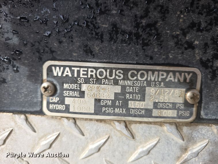 image for item DW3094 1983 Chevrolet Custom Deluxe 30 pumper fire truck