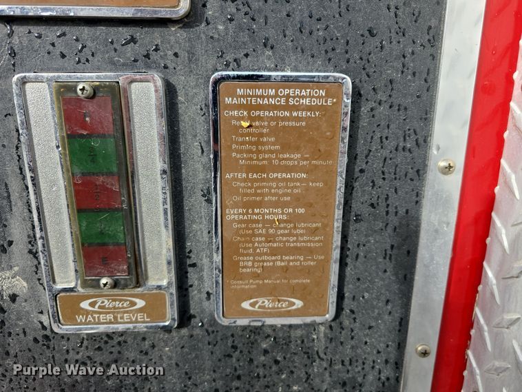 image for item DW3094 1983 Chevrolet Custom Deluxe 30 pumper fire truck