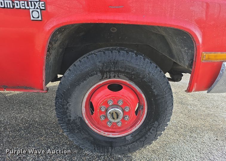 image for item DW3094 1983 Chevrolet Custom Deluxe 30 pumper fire truck