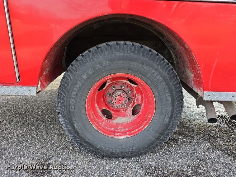 image for item DW3094 1983 Chevrolet Custom Deluxe 30 pumper fire truck